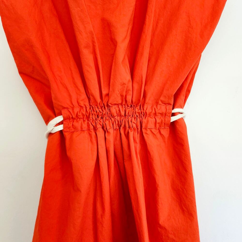NWOT Banana Republic Cotton Poplin Cinch-Waist Mini Dress Sz XXS - Picture 9 of 9